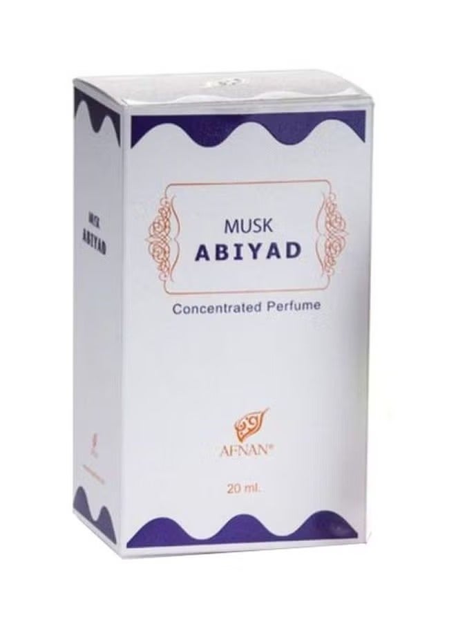 Afnan Musk Abiyad Concentrated Perfume Oil 20ml  - Image 2