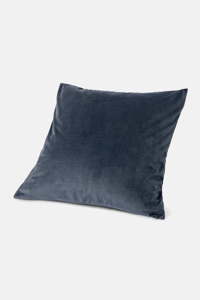 Tchibo Velvet Throw Pillow Cover, Blue  - Image 2