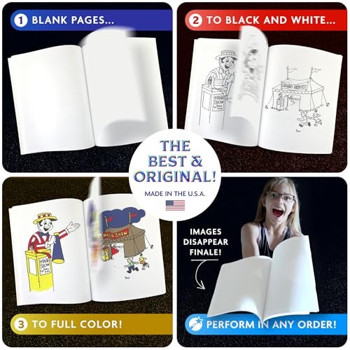 Royal Magic Coloring Book – Classic Magic Trick for Kids and Adults, Easy-to-Do Magic Tricks for Beginners, Fun Magic Book with Amazing Transformations, Great for Magic Tricks for Kids Age 6-8 - Image 3