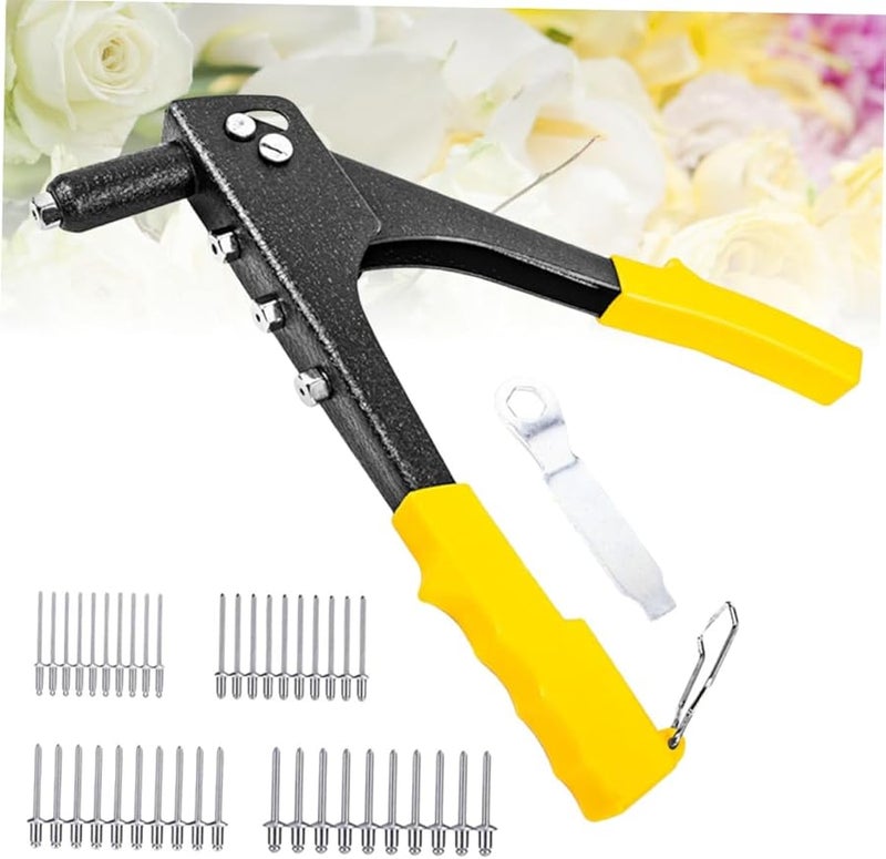 أداة برشام يدوية بمقبض واحد مع قبضة مضادة للانزلاق للمشاريع المنزلية ومشاريع افعلها بنفسك - Image 5