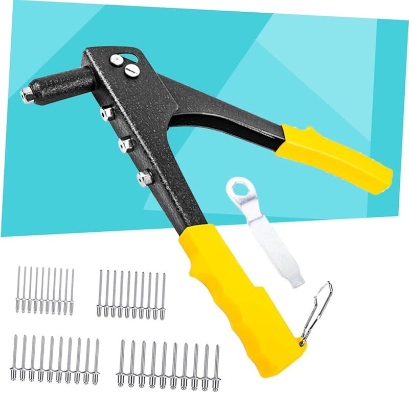 أداة برشام يدوية بمقبض واحد مع قبضة مضادة للانزلاق للمشاريع المنزلية ومشاريع افعلها بنفسك - Image 4