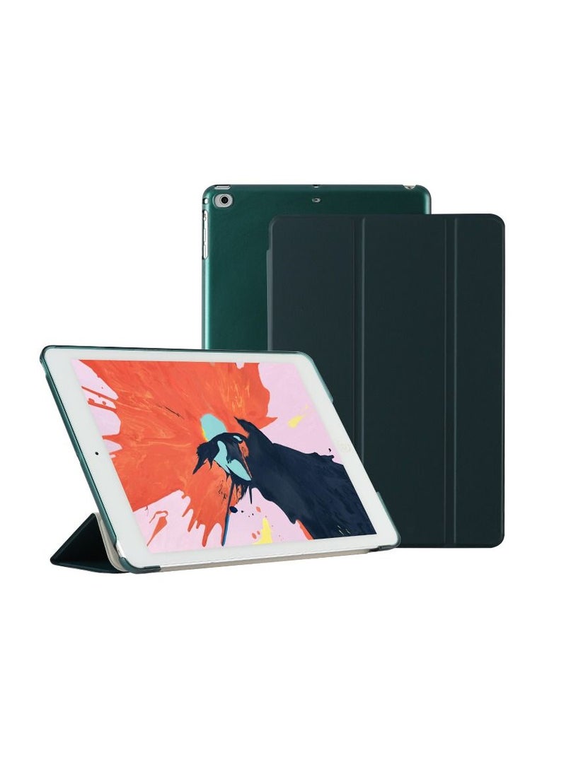 Loquat Green iPad Three Fold Intelligent Sleep Hard Shell
