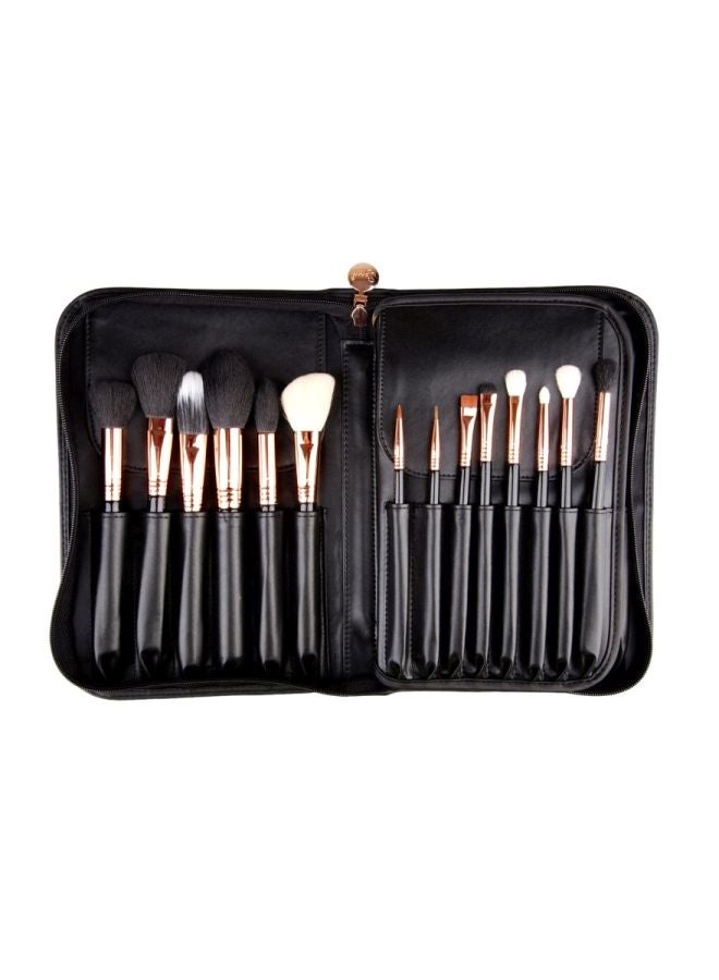 SIGMA 29-Piece Makeup Brush Set Black/Gold - Image 3
