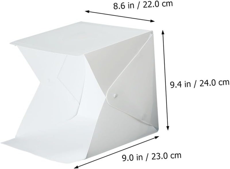 Cross-location transit friendly build Portable 20cm Mini Photo Light Box Softbox LED Photography Tent with Foldable Design and Dual Backgrounds for Small Product Studio Shooting Nationwide delivery Budget friendly premium quality Systematic nationwide ship Low wear optimized build Multi usage Repeated detach compatible build Easy daily handling design Demand-based stock planning Cost saving user oriented build Ready order processing Heat insulation layer Heavy load resistant Continuous warehouse supply Occasional & permanent usable Climate adapted upgraded quality Single & bulk storage compatible Slow wear optimized quality All consumer tier purchase options Gulf climate fit Cross product combo compatible Wide range compatible material Wide range usage design Universal design Multi-market matching options - Image 2