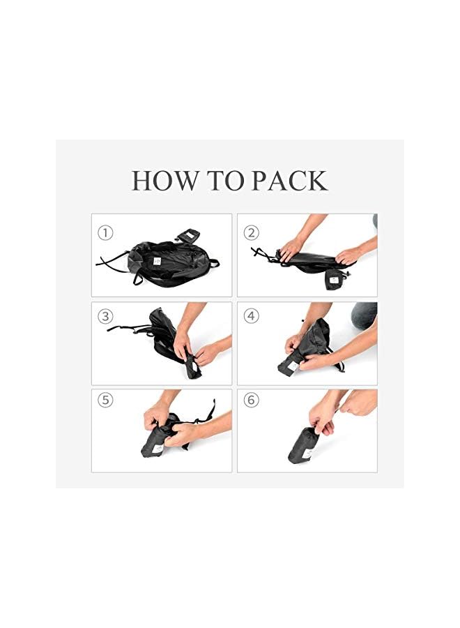 Naturehike 30D Nylon Ultra Lightweight Foldable Waterproof Backpack For Hiking, Camping, Outdoor Travel - Image 3