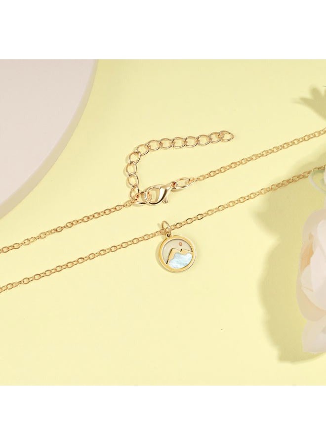 CXLDTE Mustard Seed Necklace Jewelry for Women Girls, Gold, 45.72 cm, Stainless Steel, No Gemstone - Image 4