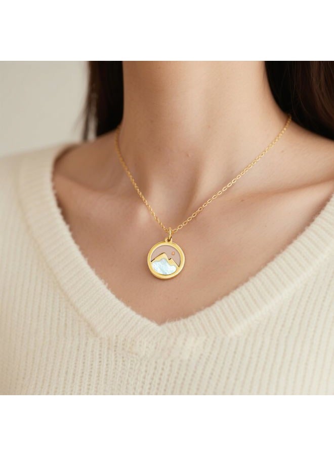 CXLDTE Mustard Seed Necklace Jewelry for Women Girls, Gold, 45.72 cm, Stainless Steel, No Gemstone - Image 2