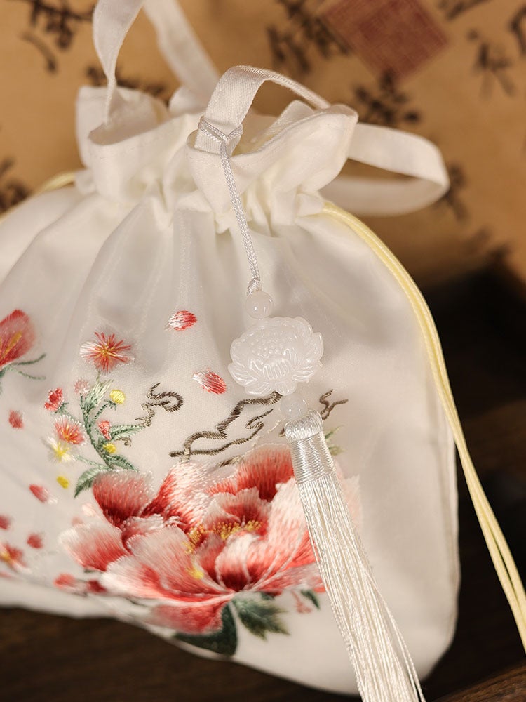[ Ordering] Suzhou Embroidery Bag Embroidery Canvas Bag Antique Handbag Chinese Style Messenger Bag Mobile Phone Bag - Image 5