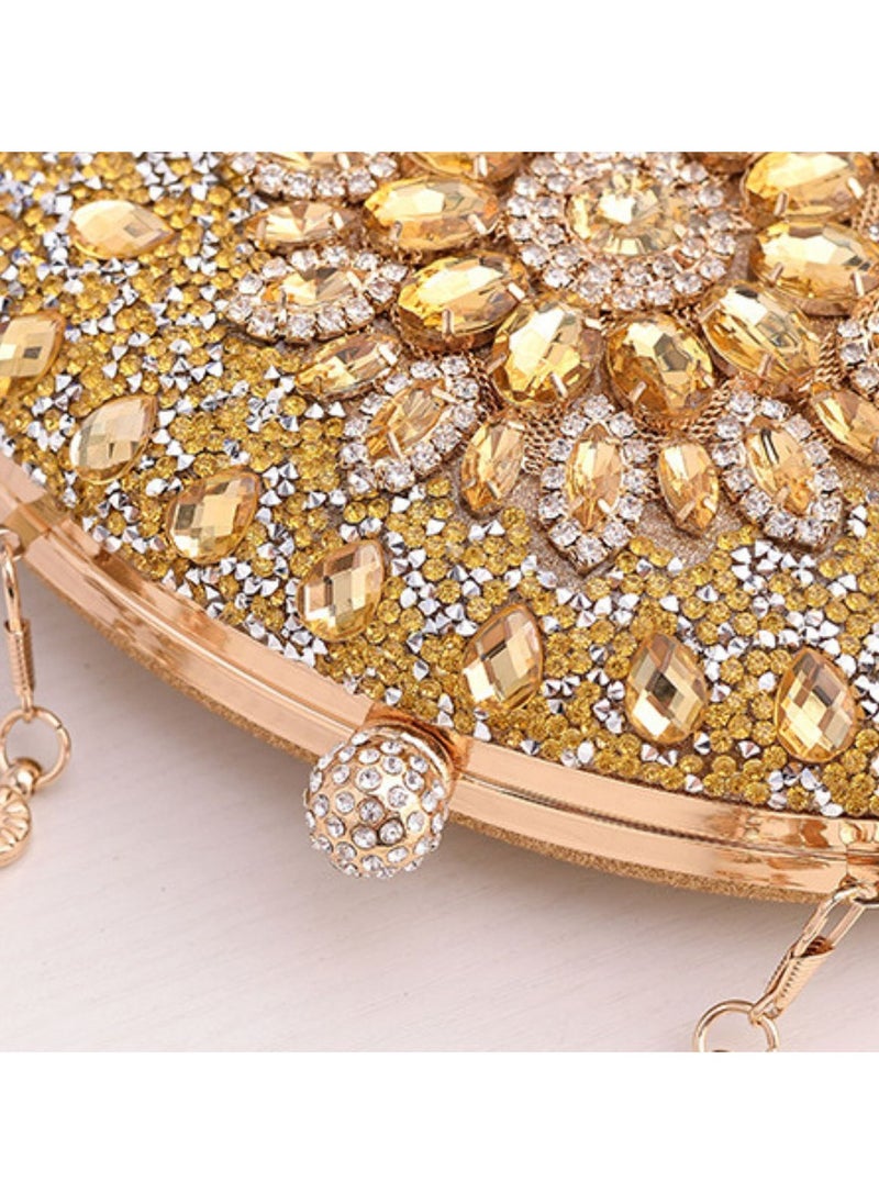 Miluraining - Women Clutch Bag Evening Bag Purse with rhinestone diamond decoration decoration Small Crossbody Bag Handbag Shoulder Bag Satchel Bags Suitable for Party Prom Wedding - Image 1