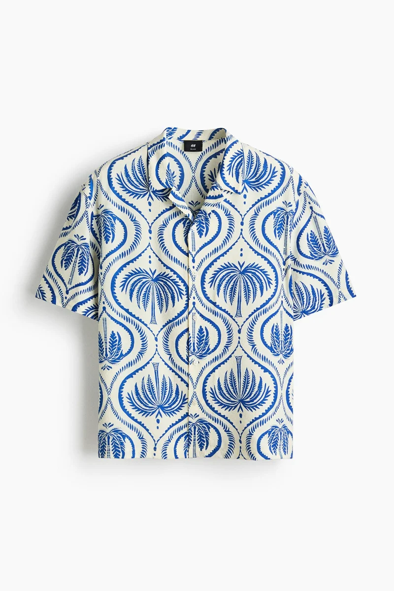 H&M Relaxed Fit Resort shirt