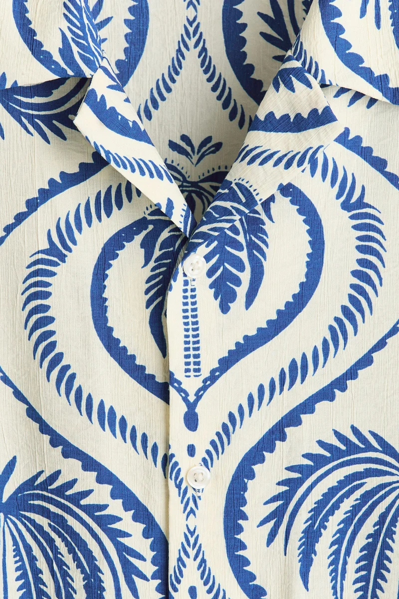 H&M Relaxed Fit Resort shirt