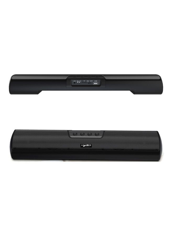 HXSJ Q3 Wireless Soundbar With Mic Q3 Black - Image 3