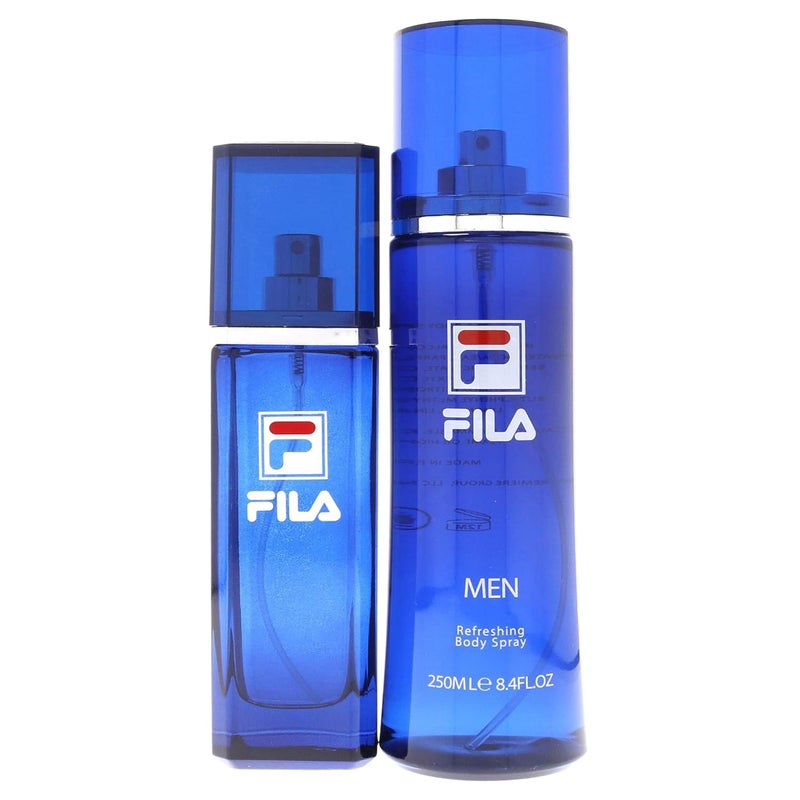 FILA Refreshing Body Spray for Men - Cool and Fresh Body Mist with Notes of Bergamot, Cardamom and Pepper - Long-Lasting, Sporty Fragrance - 8.4 oz - Image 1