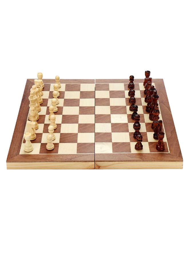 International Interior Storage Foldable Chess Board With Pieces - Image 2