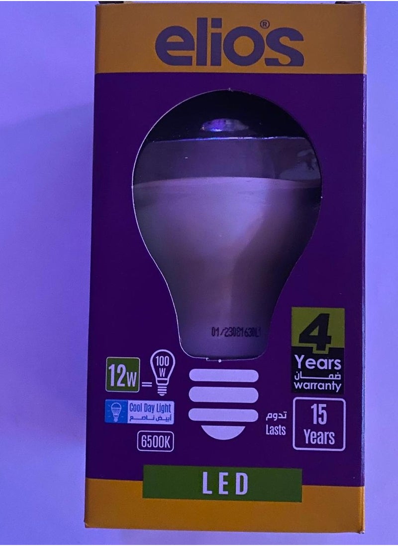 Elios - lamb LED bulb, 12 watts, white lighting, 220 volts, E27 - Image 1