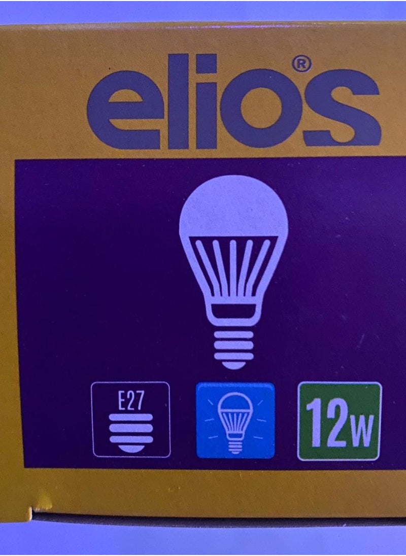 Elios - lamb LED bulb, 12 watts, white lighting, 220 volts, E27 - Image 1
