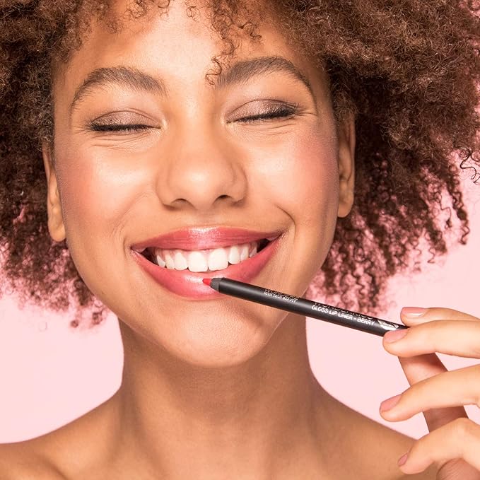 WUNDERBROW LIPS Makeup Gloss Lip Liner Pencil Pink Long Lasting Glossy Berry 1 count - Image 4