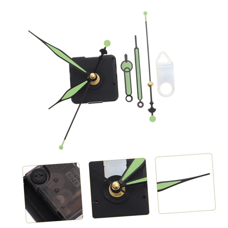 طقم استبدال عقارب الساعة DIY لآلية ساعة حائط حديثة بأسلوب رجعي - Image 3