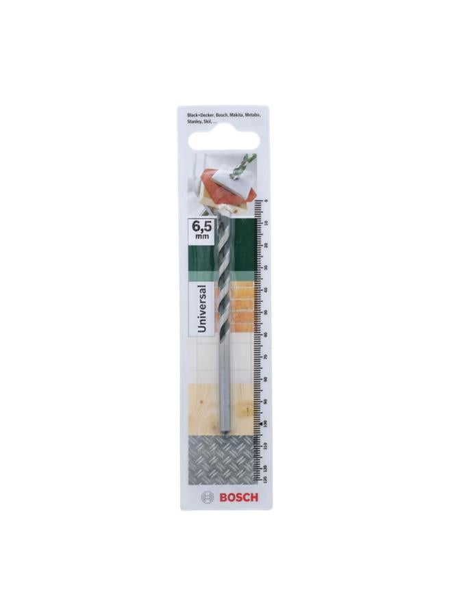 BOSCH Universal Multi-Purpose Drill Bit Silver and Grey 6.5 x 100mm JE2 609 255 475 - Image 1