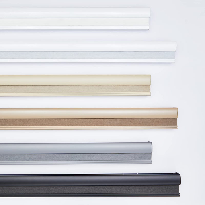 Persilux Custom Blackout Cellular Window Shades Cordless Blinds Honeycomb Blinds for Windows (White 23"W x48"H) Window Shades for Home, Room Darkening Cellular Door Blinds for Kitchen Easy to Install - Image 5