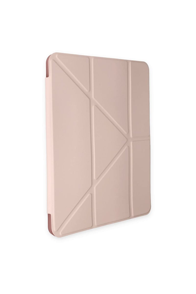 ROBEVE iPad 10th Generation 2022 10.9 Inch Compatible Tablet Case with Foldable Pencil Holder Tablet Case with Holder Origami Tablet Cover with Sleep Mode (Powder Pink) - Image 4