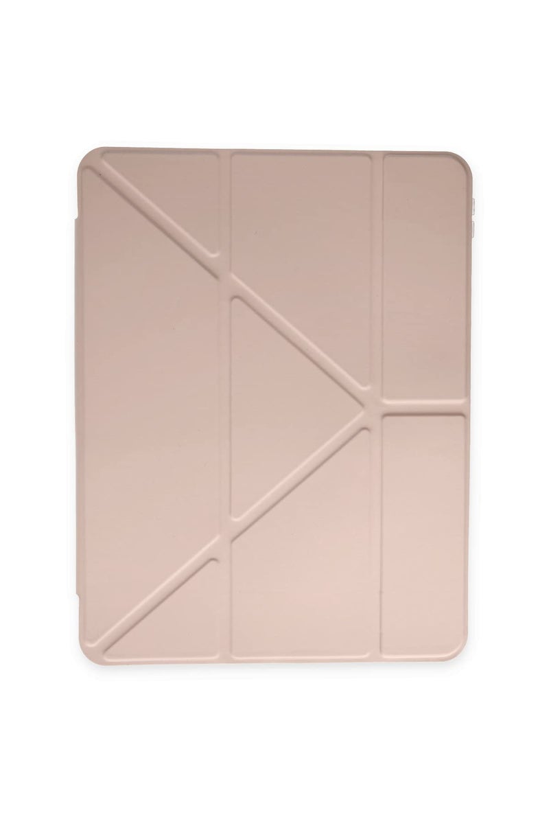 ROBEVE iPad 10th Generation 2022 10.9 Inch Compatible Tablet Case with Foldable Pencil Holder Tablet Case with Holder Origami Tablet Cover with Sleep Mode (Powder Pink) - Image 3