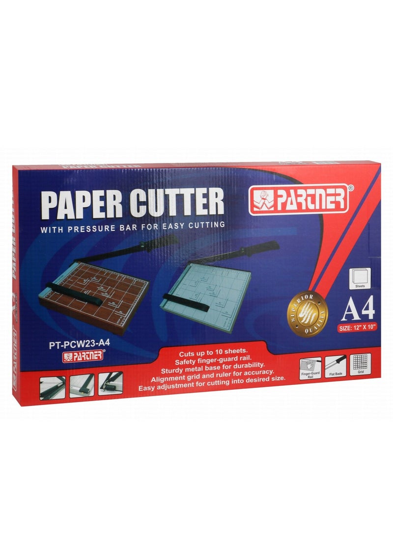 PARTNER A4 Size Paper Cutter With Metal Base  - Image 2