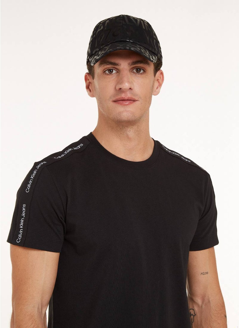 CALVIN KLEIN Men's All Over Print Cap - Cotton,  Multicolor  - Image 1