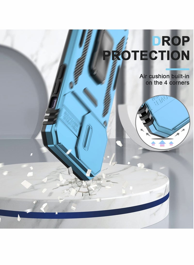 Excefore Case for iPhone 14 Pro Max Case with Camera Cover, Cover with Screen Protector Heavy Dut Protective Phone Case with Kickstand for Apple iPhone 14 Pro Max - Image 3