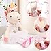 SUPERGFS Unicorn Stuffed Animals Plush Ballerina Baby Doll with Doll Carrier Cloth Accessories Ballet Shoes Unicorn Toys Christmas Birthday Gifts for Girl 3 4 5 6 Year Old Girls - Image 4