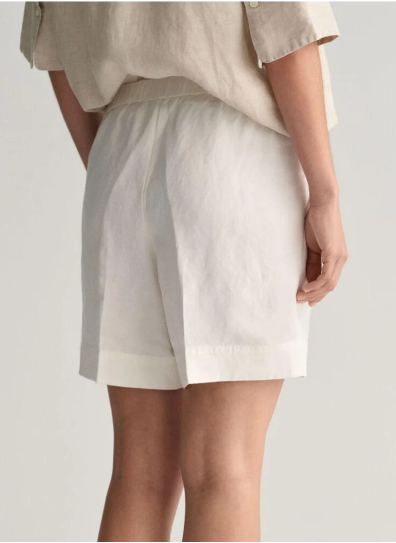 GANT Gant Relaxed Fit Linen Blend Pull-On Shorts