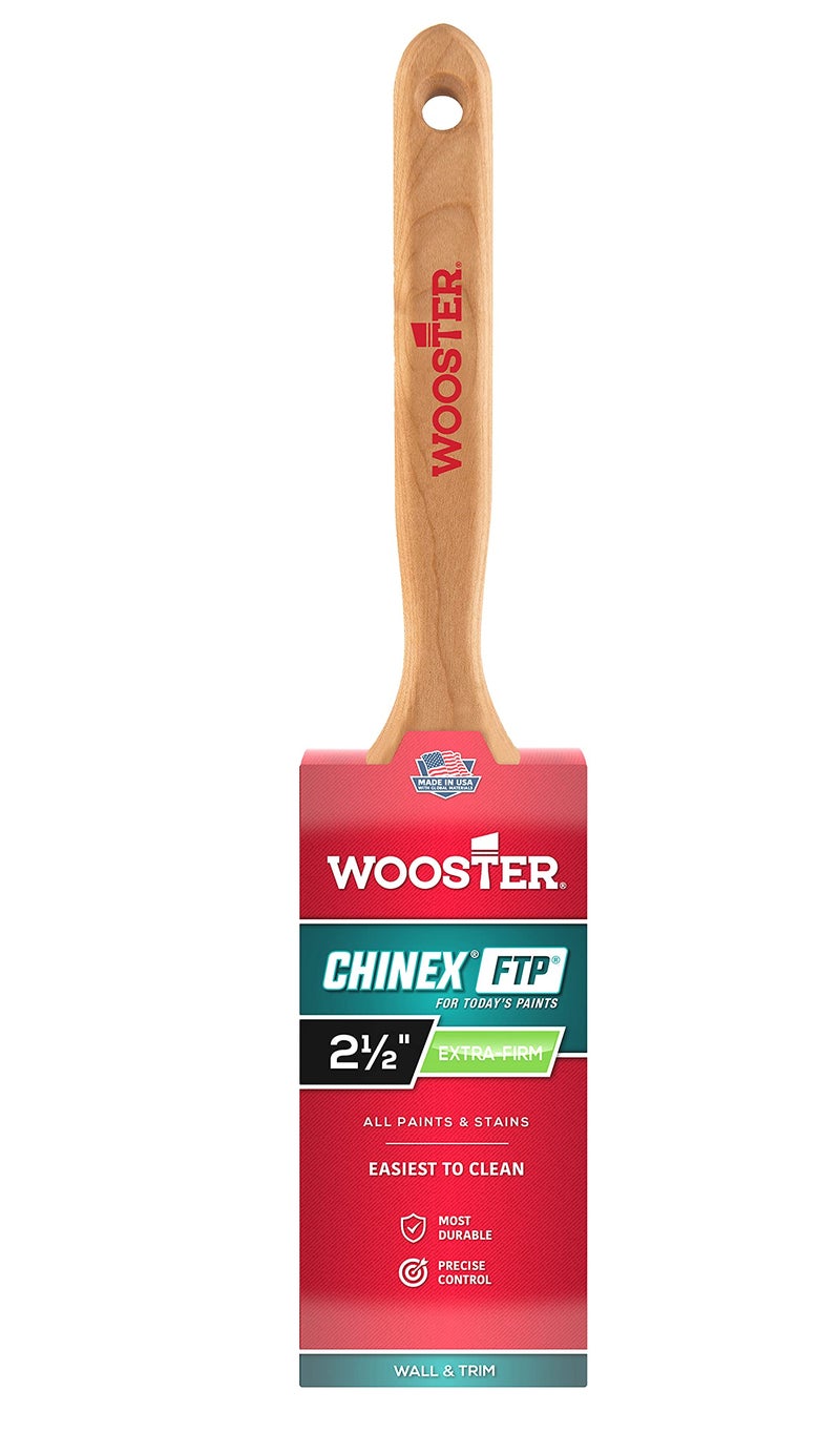 Wooster Brush 44122 12 Chinex FTP Flat Sash Paintbrush 2 12 Inch