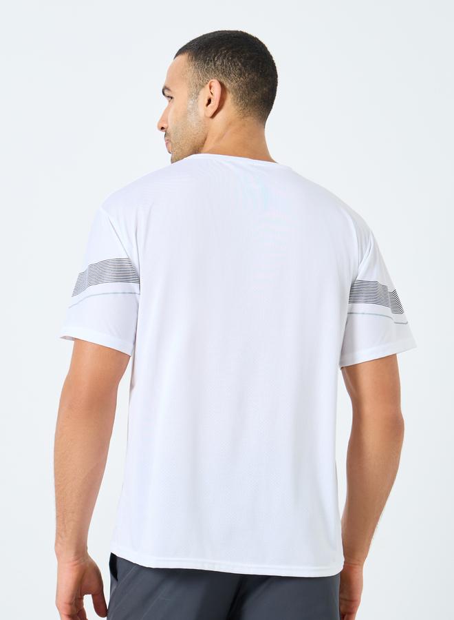 Styli Active Regular Fit Crew Neck Athleisure T-Shirt - Image 4