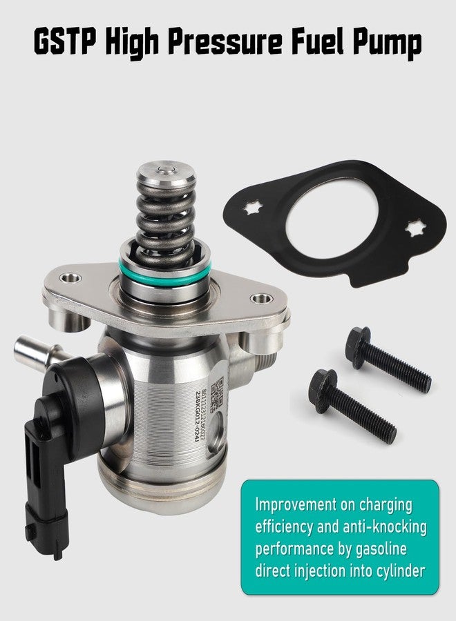 GSTP EP1028 High Pressure Fuel Pump Compatible With 2010-2017 2.4L GMC Terrain Chevy Equinox Captiva Malibu Orlando Buick Lacrosse Verano Regal - Image 3