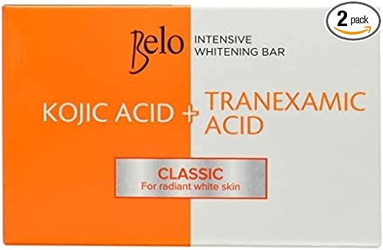 Belo Pack of 2 Belo Kojic Acid Tranexamic Acid Whitening Soap 65g by Belo - Image 1