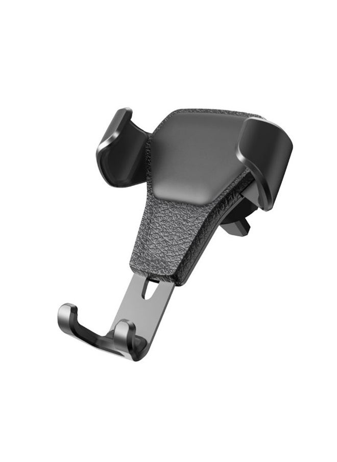 Air Vent Gravity Design Phone Holder Black