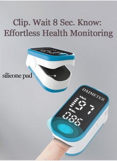 OAGA Pulse Oximeter | Finger Clip Oximeter, Portable LED Screen Heart Rate Monitor and Arterial Oxygen Saturation  | Small and lightweight  - Image 4