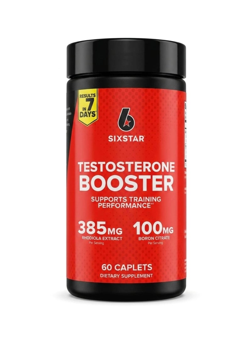 SIX STAR Testosterone Booster 60 Coated Caplets - Image 1