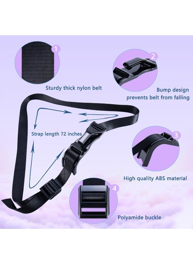 FALAHOM Pregnancy Seat Belt Adjuster | Bump Protection Seat Belt for Pregnant Women, Maternity Safety Seatbelt for Car, Comfortable Pregnancy Safety Belt for Driving, Seatbelt for Expecting Mothers - Image 4
