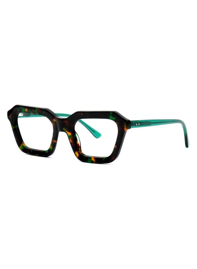Zeelool Vintage Rectangle Eyeglasses Frame for Women Men with Non-prescription Clear Lens ZJGA132186-03 Tortoise - Image 2
