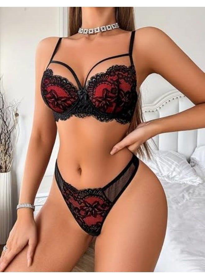 هنادى طقم ملابس داخلية نسائية – ناعم ومريح – مناسب للاستخدام اليومي code 7385 - Image 4