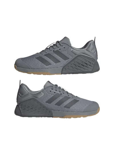 adidas حذاء تدريب دروب سيت  للجنسين رمادي