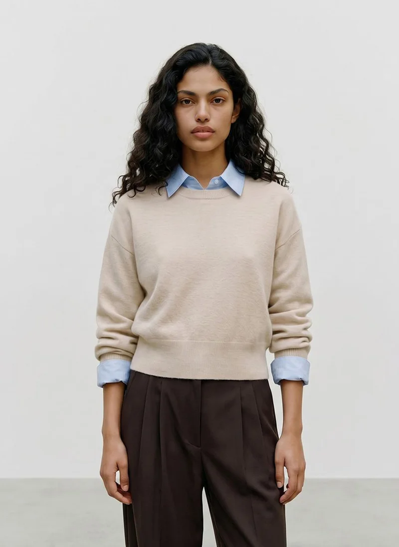 فيرو مودا VMKACY Long Sleeve O-Neck Type Pullover