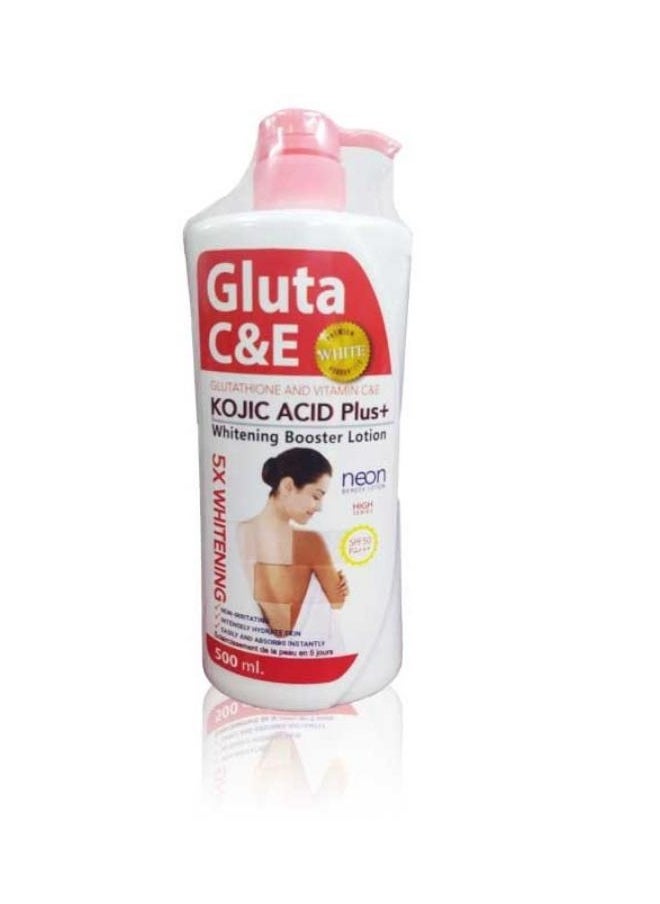 NEON Gulata C&E Kojic Acid Plus+ Whitening Lotion 500 ML 