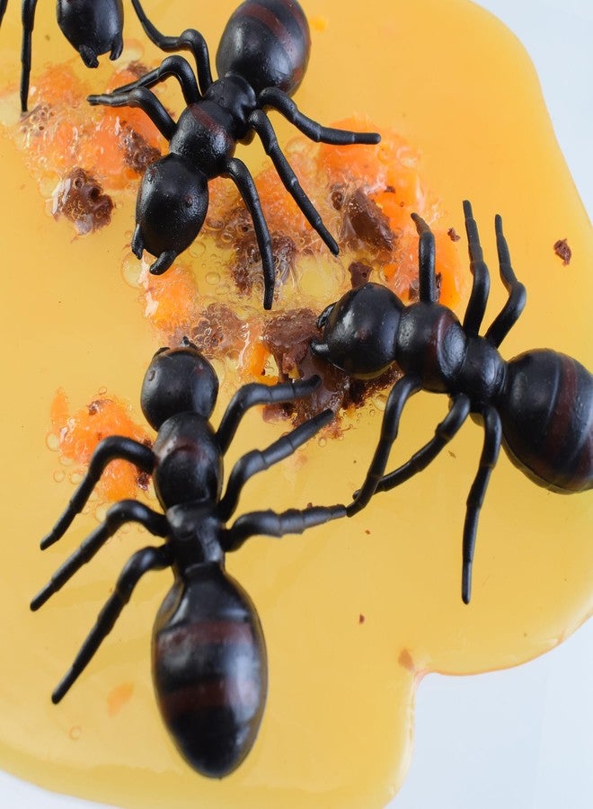 KDUPUP 10PCS Fake Giant Ants Queen Black Ant Realistic Ant Decor Supplies - Image 2