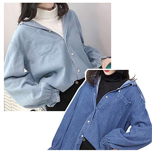 Joyci 2 Pack Solid Stripe Turtleneck Dickey Collar Wear Outer or in Sweater Hoodie High Neck Mock Collar - Image 5