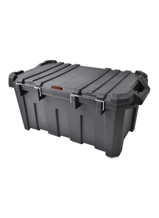 Tactix Tactix 85L Heavy Duty Storage Box 85 X 49 X 39 Cm Black 