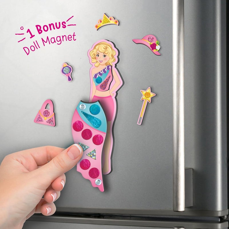 Imagimake DIY Magnetic Dress-Up Princess |Pretend Play Magnetic Toys for Kids | 30 Magnetic Dresses & Accessories | Interchange & Create Unlimited Outfits | Birthday Gift for 3,4,5,6,7,8 Year Old Girl - Image 3