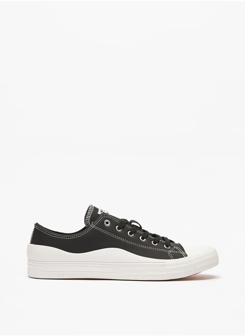 LBL by Shoexpress Men Panelled Lace-Up Sneakers