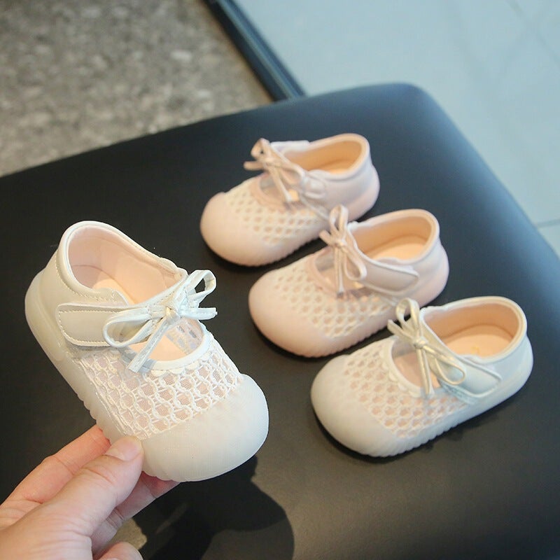 Mesh Sneakers Lightweight Flexible Sole Walking Shoes For Kids Indoor And Outdoor Activities - Image 2